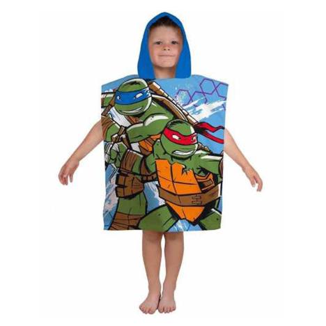Teenage Mutant Ninja Turtles Character Hooded Towel Poncho £6.99